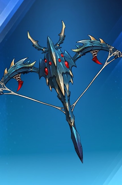 Arachnid's Hand Crossbow weapon for Sung Jin Woo in Solo Leveling: ARISE