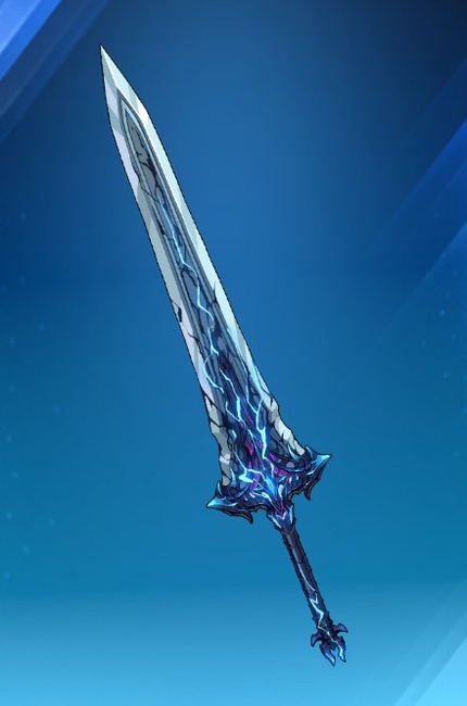 Demon King's Longsword weapon for Sung Jin Woo in Solo Leveling: ARISE