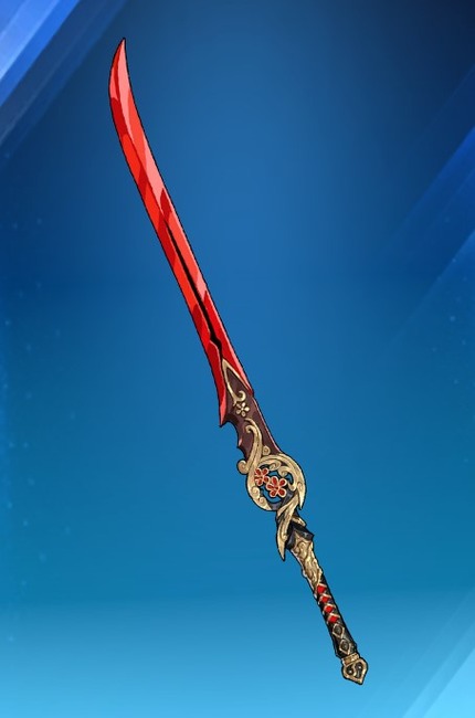 Demonic Plum Flower Sword weapon for Sung Jin Woo in Solo Leveling: ARISE