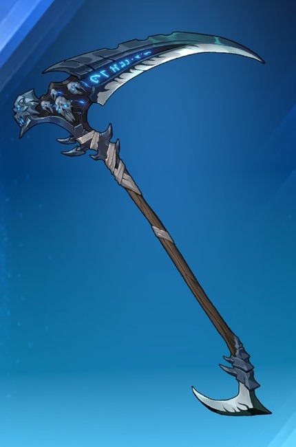 Grave Keeper's Scythe weapon for Sung Jin Woo in Solo Leveling: ARISE