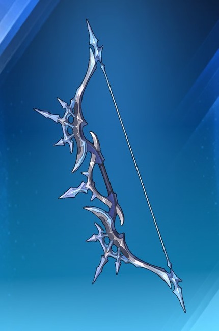 Ice Elf's Bow weapon for Sung Jin Woo in Solo Leveling: ARISE