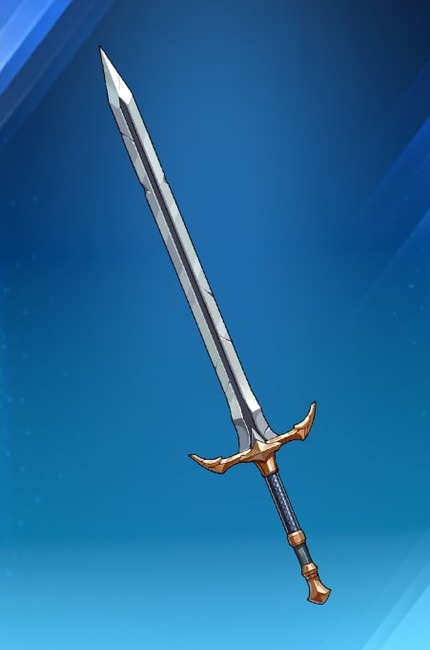 Knight's Sword weapon for Sung Jin Woo in Solo Leveling: ARISE