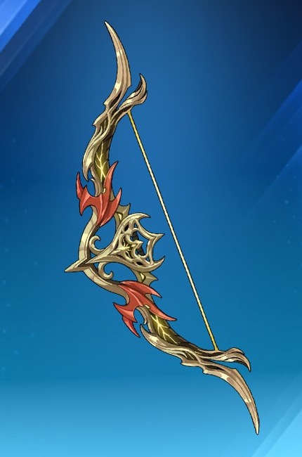 Radiru Family's Longbow weapon for Sung Jin Woo in Solo Leveling: ARISE